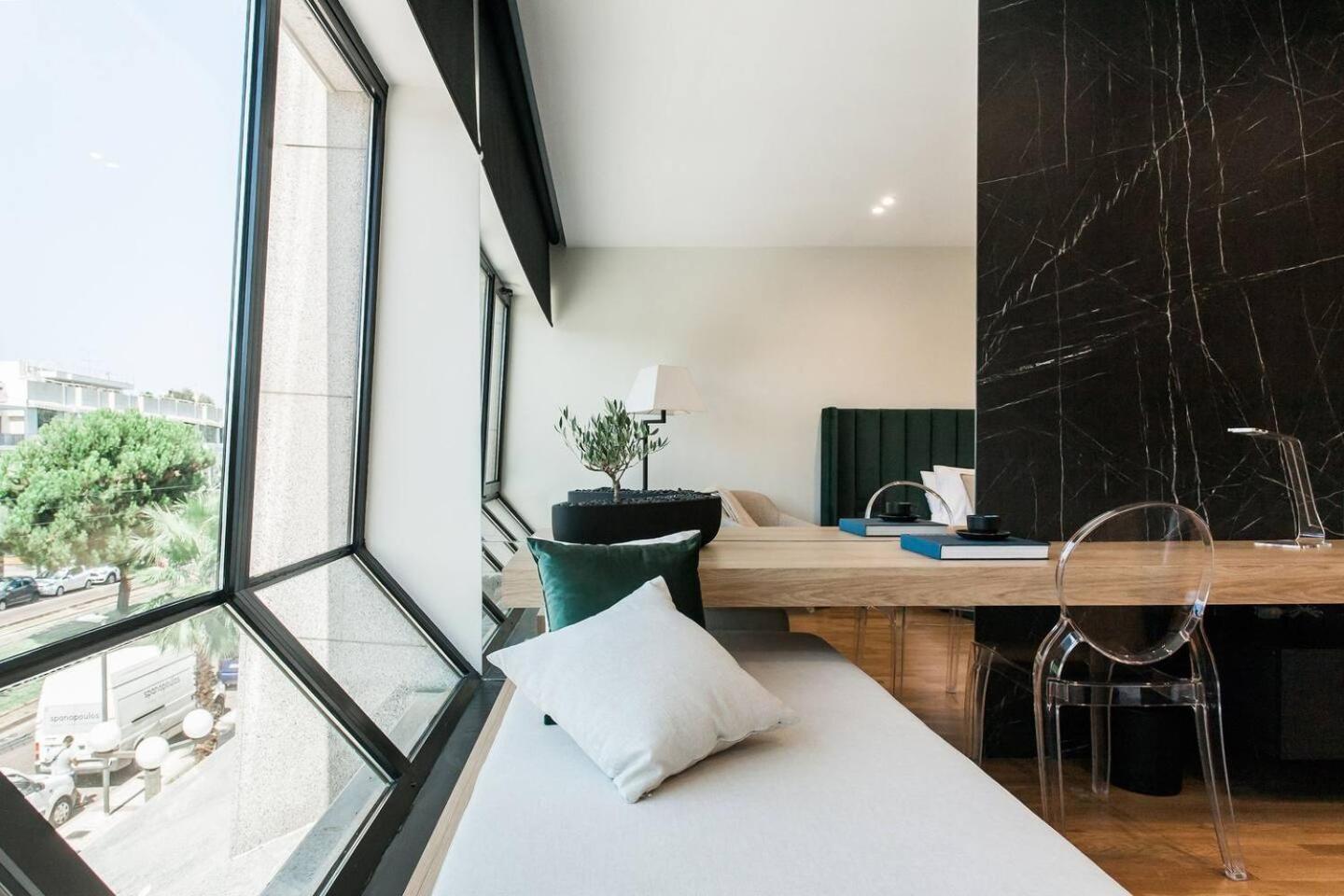 2 Sidebyside Suites In Athens Riviera By The Olon ภายนอก รูปภาพ
